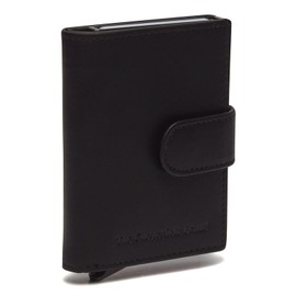 The Chesterfield Brand Leipzig Credit Card Holder 6cc 10 cm RFID Black, black, Vintage