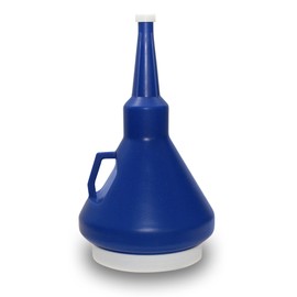 WirthCo 32115 Funnel King Dark Blue Capped Funnel - 1-1/4 Quart Capacity