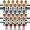 Billiard Evolution 22 Old Style Red and Blue Foosball Men