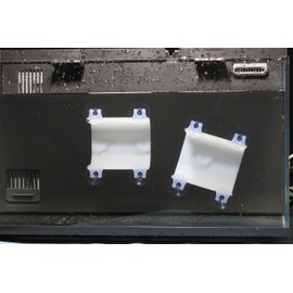 Crvicv Aquarium Betta Tunnel, Exercise, and Relaxation for Your Fish, Perfect for a Fish in Recovery, Providing Your Betta Fish with an Interactive Hideaway[2pcs] (White)