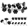 Pack of 20 Star Grip Screws, M8 x 40 mm