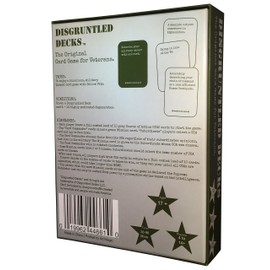 Disgruntled Decks - The Original Military Party Card Game for Veterans - Army-Themed Deck
