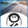 A ABSOPRO Front Windshield Washer Hose Kit Fit for Ford