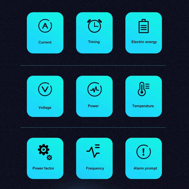 AC Voltmeter High Accuracy Digital Voltage Meter Electric Meter with