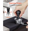 VEVOR Espresso Tamper 53mm, Spring Loaded Coffee Tamper, 30 lbs