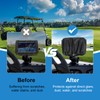 AZZOIA Golf Cart Touchscreen Protector Cover, Oxford Waterproof Cover with