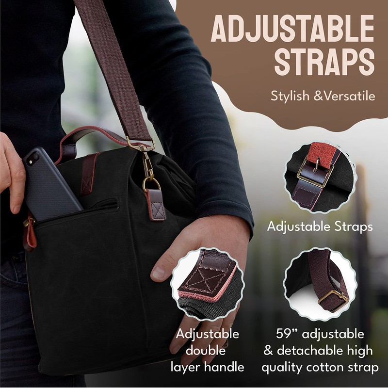 ASEBBO Insulated Lunch Bag for Women & Men - Reusable