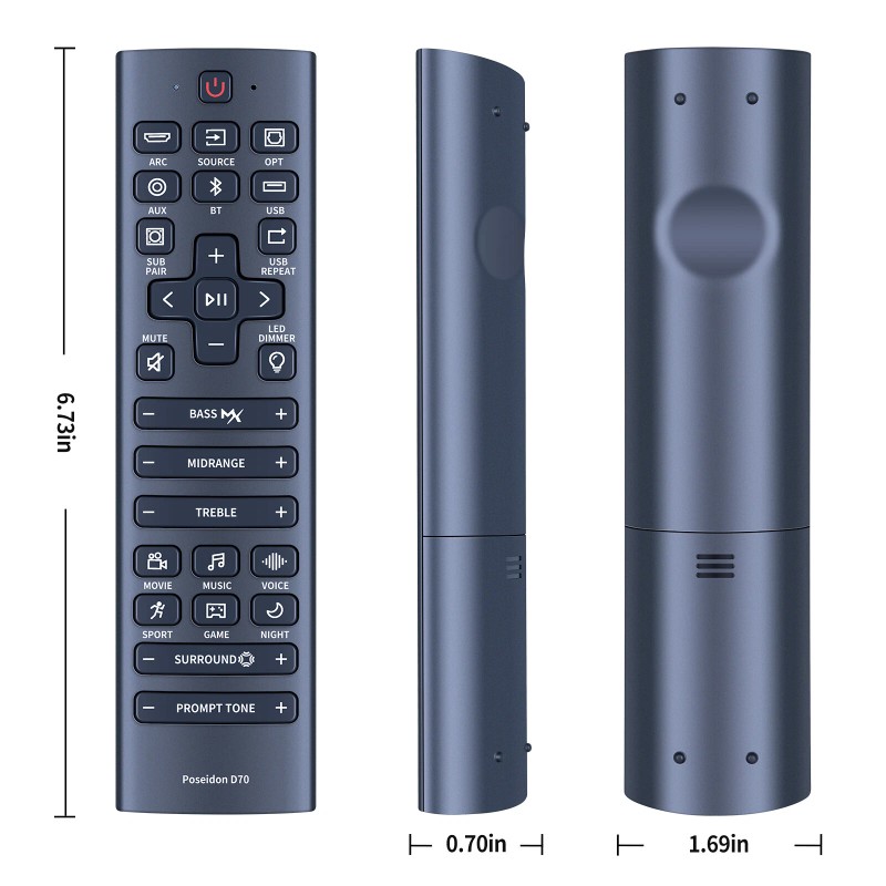 Unbranded Generic Replacement For Ultimea Poseidon D70 7.1 Surround Sound