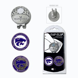 Team Golf 21847: Kansas State Wildcats Cap Clip with 2 Golf Ball Markers