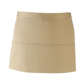Premier 'Colours' 3 pocket apron - khaki