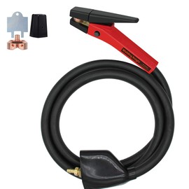 Welding Knight Medium Duty 600 amp K3000 Carbon Air Arc Gouging Torch with 7ft cable, Arcair,High Pressure Rubber Tube360° Swivel Gripper Head,