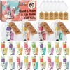 AZEN 60 Sets Hand Cream Bulk and Lip Balm Bulk