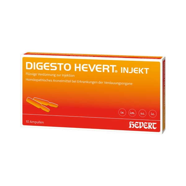 Digesto Hevert injekt Ampullen, 10 pcs. Ampoules