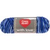 Red Heart Love Yarn-12/Pk-Deep, 12/Pk, Deep Blues 12 Pack