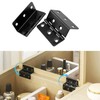 Zangc 2-inch Cabinet Hinge Nickel Swing Transparent Expandable Hinges for