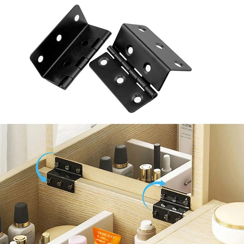 Zangc 2-inch Cabinet Hinge Nickel Swing Transparent Expandable Hinges for