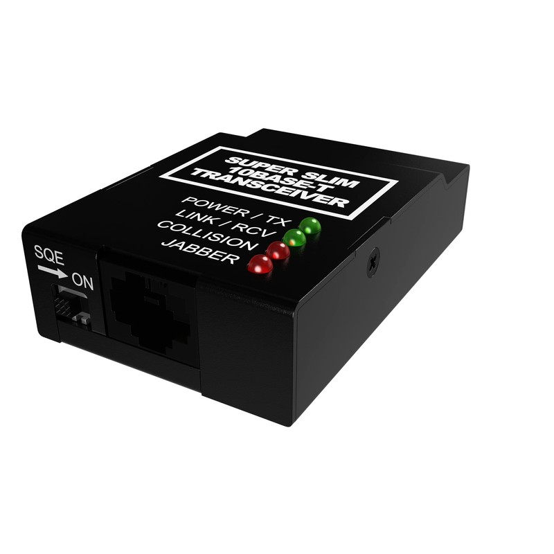 10Base-T RJ45 to 10Base-5 DB15M AUI Type Media Converter |