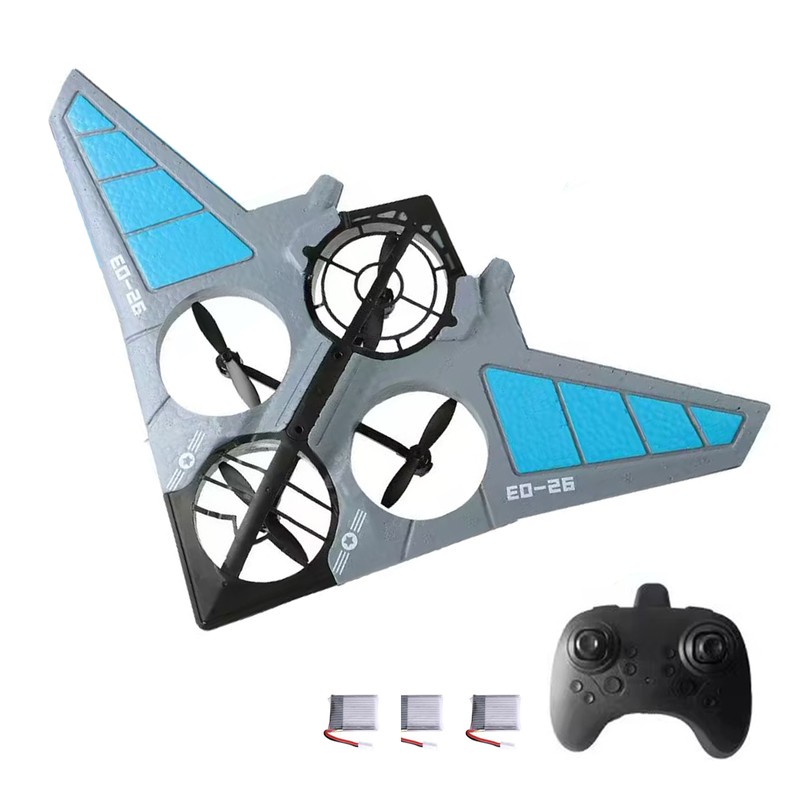 Foam Remote Control Drone 2.4GHz Remote Control Airplane 360 °