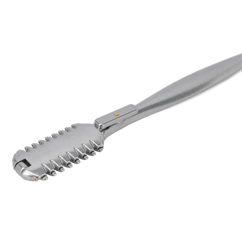Double Sided Hair Cutting Razor Comb, Hair Thinning Comb, Double