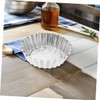 Gatuida 30pcs Stainless Steel Egg Tart Molds with Decorative Fluted