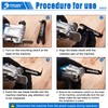 PAYA TOOLS Universal Bi-Metal 1-1/4" 90° Reach Oscillating Saw Blades,Power