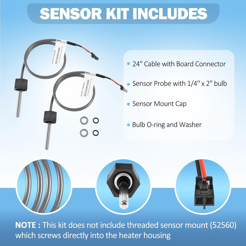 Camoo M7 Sensor Kit Temp/High Limit Replacement for Balboa 32016