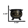 Large Wicca Witchcraft Black Magic Spirit Board Evil Eye Cauldron