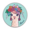 Magnet Alpaca Magnetic vinyl bumper sticker sticks to any metal