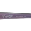 Dereon DOC280 505 Eyeglasses Frames Purple Tortoise Square Full Rim