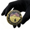Hollycoin 5pcs Military Veteran Challenge Coins Set Bulk