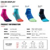AONIJIE 3 Pairs Toe Socks for Men and Women High