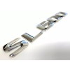 Unbranded #1 CHROME SL600 REPLACEMENT FOR MERCEDES REAR TRUNK EMBLEM