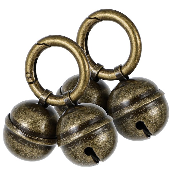 Tucnoeu Dog Collar Bell 2 Strings in 4 Pcs Dog