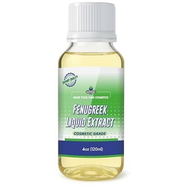 MYOC Fenugreek Liquid Extract | Cosmetic Grade Botanical Ingredient | Non-Edible | Herbal Extract for DIY Haircare & Skincare | 120ml / 4.05 Fl Oz