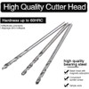 HOHXEN Mini Micro Drill Bit Set (0.3-1.6 mm Shank), Suitable