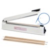 R-PACK Impulse Heat Sealer with Hot Cutting Wire, Heavy-Duty Bag