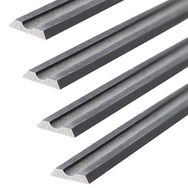 4 Carbide Planer Blades 82x5.5x1.1 mm for Black & Decker B & D DN750 / KW710 / BD715 / BD750