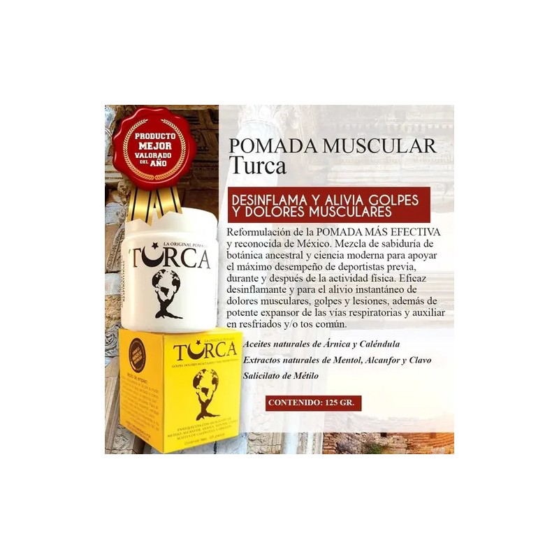 La Original Pomada Turca Muscular 125 Gr.