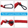 8M0092850 Boat Safety Kill Stop Switch Connector Lanyard Cord Compatible