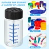 Mumufy 60 Pcs Touch up Paint Bottles with Brush and