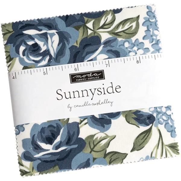 Sunnyside Charm Pack by Camille Roskelley; 42-5" Precut Fabric Quilt Squares