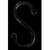 6 Wrought Iron 3 inch S Hooks - Hand Forged