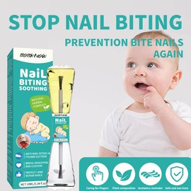 BOBKNOW 10 ml Nail Biting Treatment for Kids, Bitter Melon Extract Polish Prevention for Nali Bite, Protect & Repair, Double Effect for Correct Kids Bad Habits