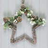 Mr Crimbo 30cm Twig Star With Cones