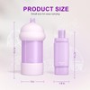 Occhsouo Travel Bottles for Toiletries TSA Approved: Silicone Travel Containers