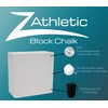 Z Athletic Gym Chalk Block for Rock Climbing, Weightlifting, Gymnastics,