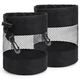 2Pcs Golf Balls Storage Bag Golf Pouch Bags Nylon Mesh Golf Ball Golf Ball Pouch Drawstring Golf Tees Pouch Bag Bags Golf Ball Holder