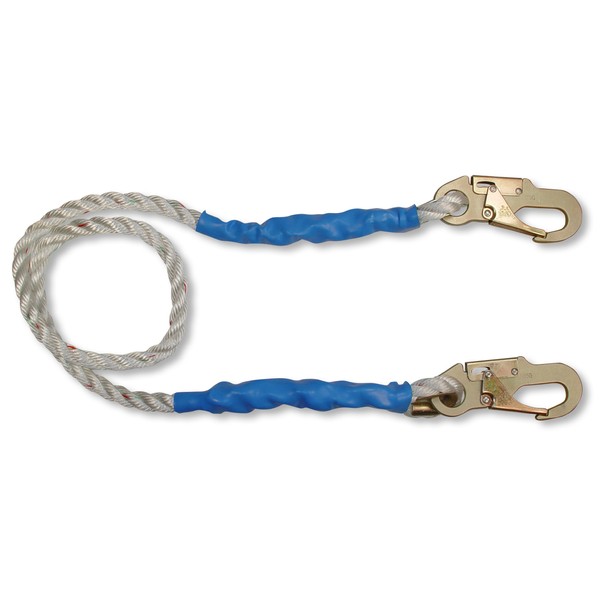 FallTech 7154 Rope Restraint Lanyard, 4-Foot