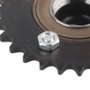 420 28T Tooth Sprocket Flywheel Bike Connector Set Steel for