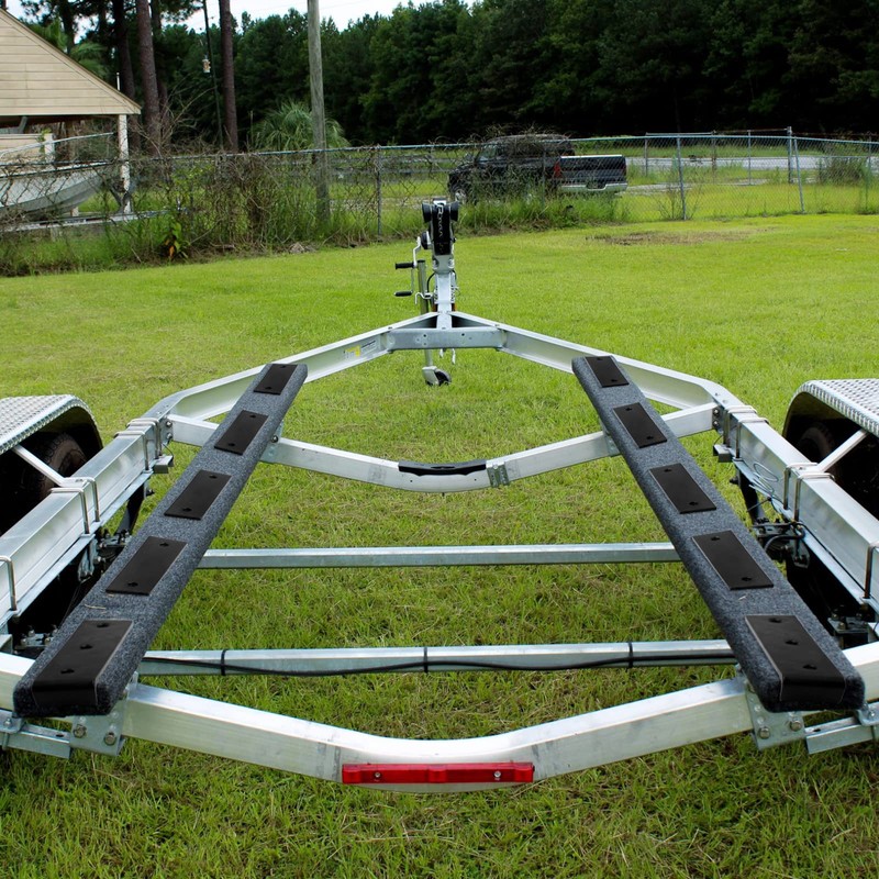 NOVINO 16PCS Boat Trailer Bunk Slides Pads and 4PCS Boat
